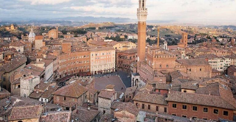 From Rome: Siena & San Gimignano Semiprivate Day Trip