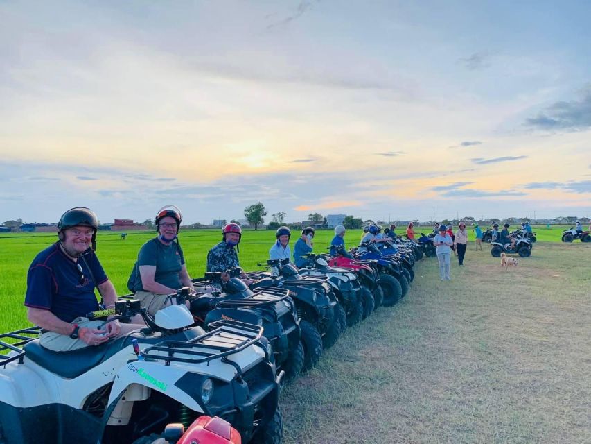 From Siem Reap: Sunset Quad Bike Tour in Countryside - Just The Basics