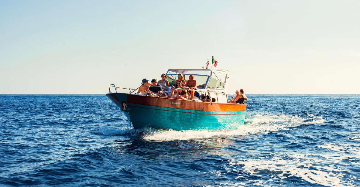 From Sorrento: Capri Select Boat Tour With Blue Grotto - Just The Basics