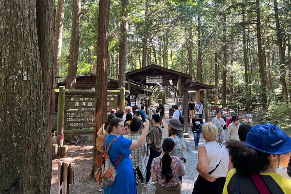 From Tokyo: Guided Aokigahara Forest and Mt.Fuji Day Tour - Key Points