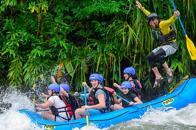 Full-Day Raft With La Fortuna Ecotermales Hot Springs Experience - Itinerary Overview