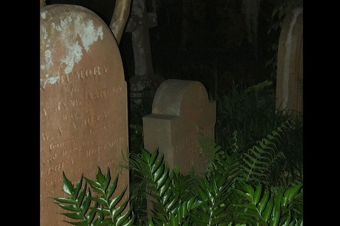 Ghosts of Charleston Night-Time Walking Tour With Unitarian Church Graveyard - Key Points