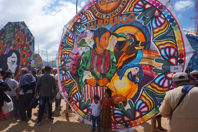 Giant Kite Festival, All Saints Day From Antigua, Guatemala - Just The Basics