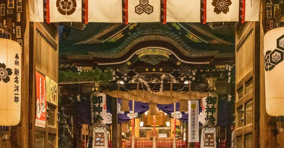 Hakata Temple and Shrine Tour With Food Stall Experience - Key Points