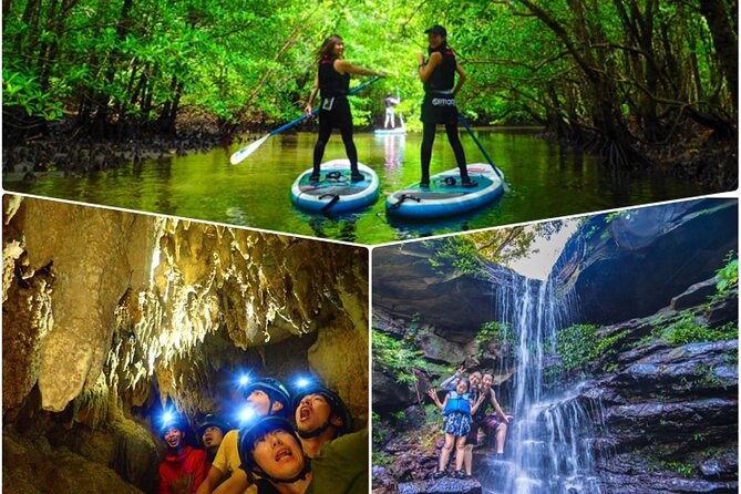 Iriomote Sup/Canoe in a World Heritage&Limestone Cave Exploration - Key Points