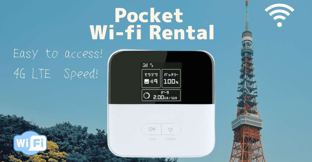 Japan: Unlimited Pocket Wi-Fi Router Rental - Hotel Delivery - Key Points