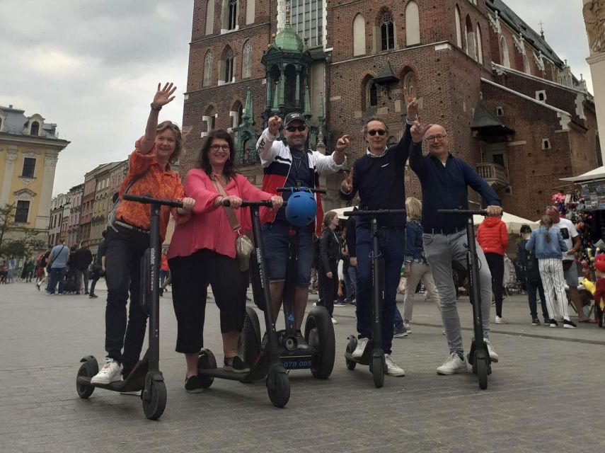 Krakow: Full Tour, Old Town and Jewish Quarter Scooter Tour - Just The Basics