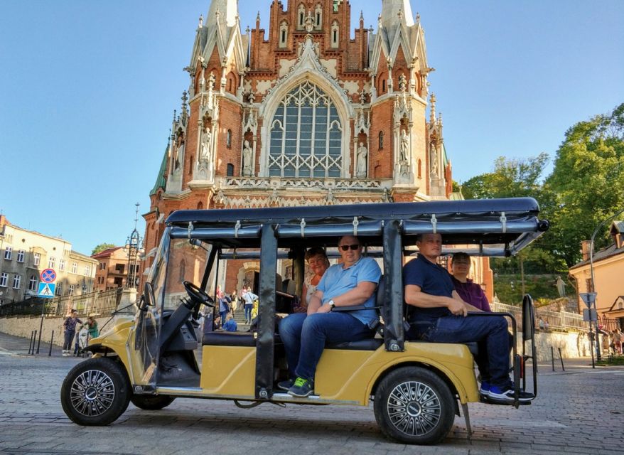 Krakow: Jewish Quarter and Ghetto Electric Golf Cart Tour - Just The Basics