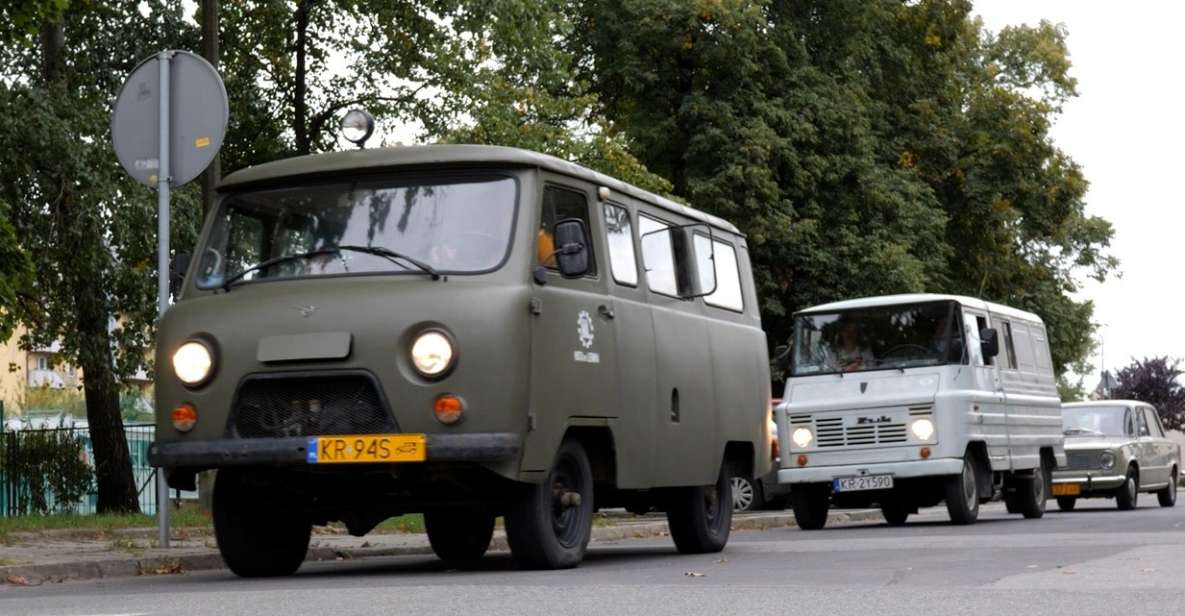 Krakow: Nowa Huta Guided Tour in Communist-Era Cars - Just The Basics