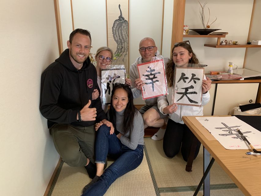 Kyoto: Local Home Visit and Japanese Calligraphy Class - Key Points