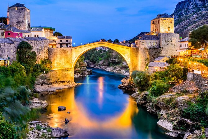 Mostar and Kravice Waterfalls by Luxury Minibus - Just The Basics