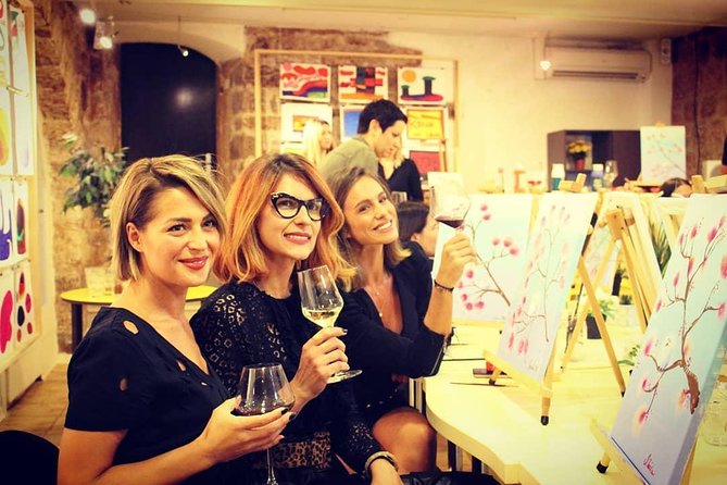 Painting Party at Art Bottega - Paint & Wine Studio in Split - Just The Basics