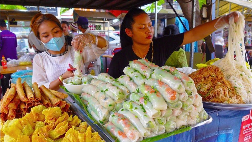 Phnom Penh and Local Market With Street Food Tasting Tour - Just The Basics