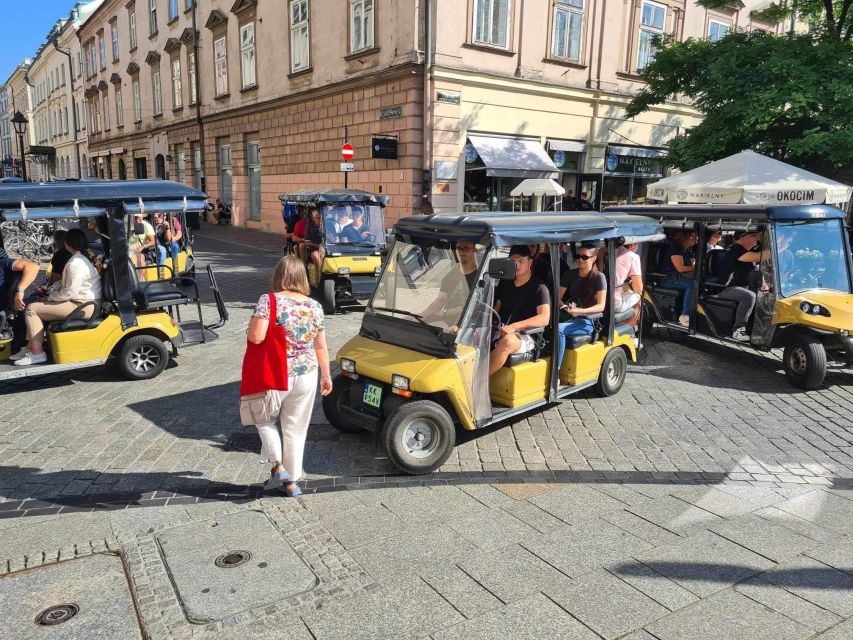 Private Krakow Old Town Golf Cart Tour With Audio-Guide - Just The Basics