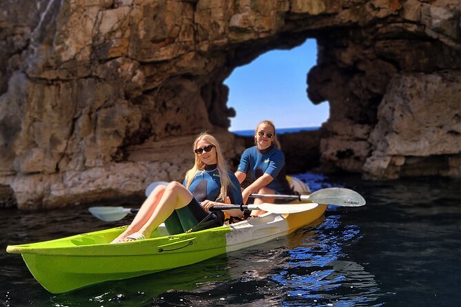 Pula: Sea Cave Kayak Tour With Snorkeling and Swimming - Just The Basics
