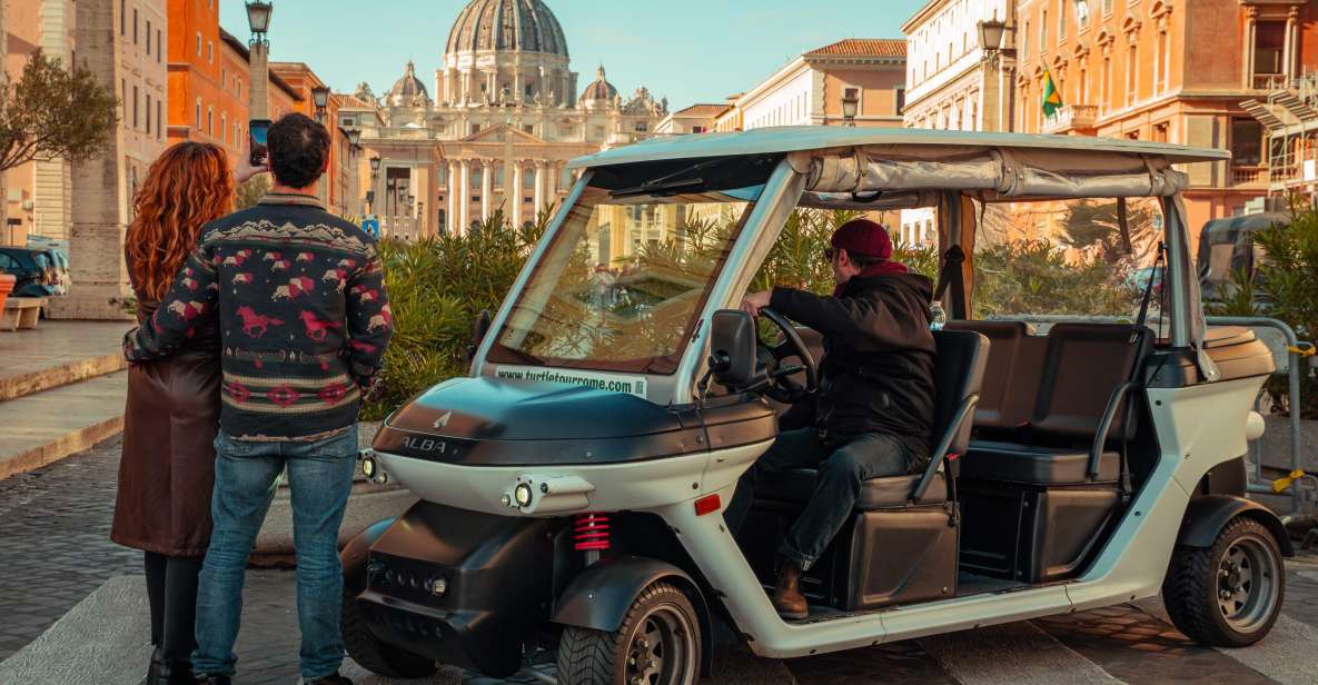 Rome: City Sightseeing Tour by Golf Cart - Just The Basics