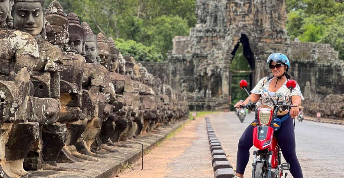 Siem Reap: Angkor Wat Sunrise E-bike Small Group Tour - Just The Basics