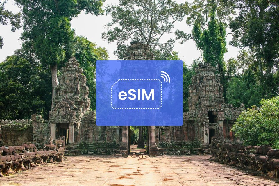 Siem Reap: Cambodia Esim Roaming Mobile Data Plan - Just The Basics