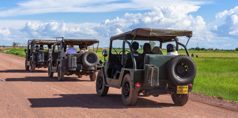 Siem Reap: Countryside Sunset Jeep Tour With Drinks - Just The Basics