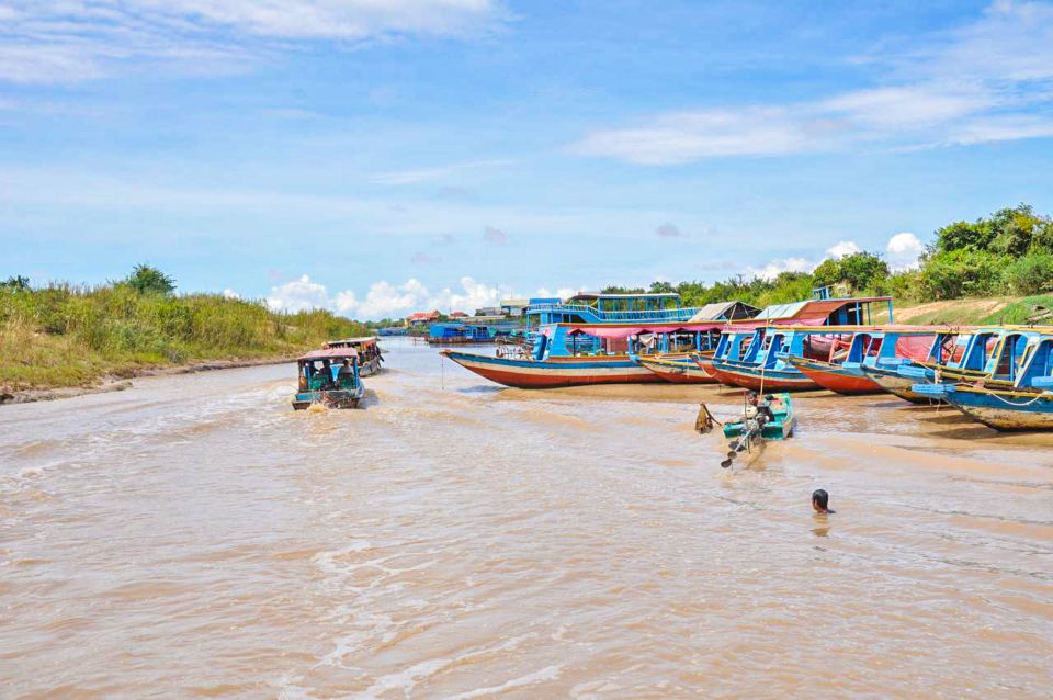 Siem Reap: Floating Village and Sunset Private Boat Tour - Just The Basics