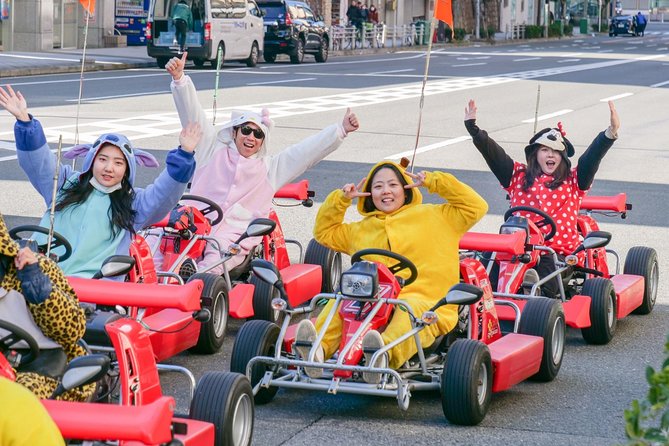 Street Osaka Gokart Tour With Funny Costume Rental - Key Points