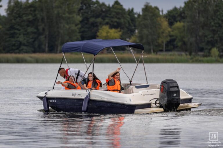 Thrilling Water Adventure: Rib Boat Trip to Pułtusk!