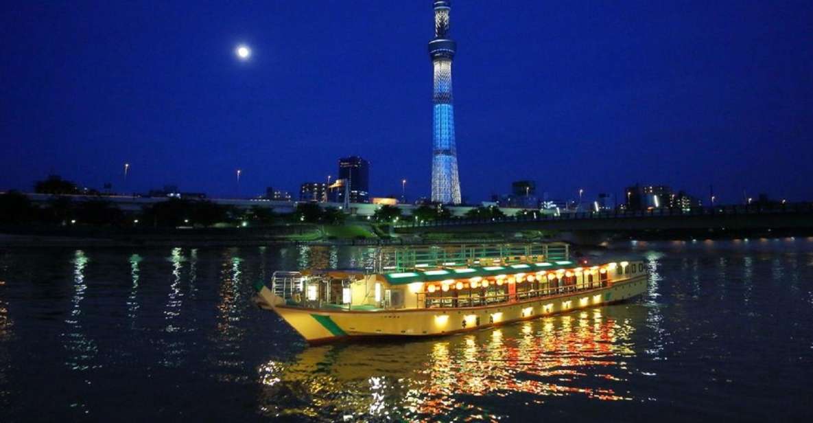 Tokyo Bay: Traditional Japanese Yakatabune Dinner Cruise - Key Points