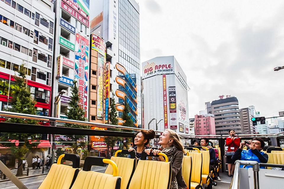 Tokyo: Hop-On Hop-Off Sightseeing Bus Ticket - Key Points