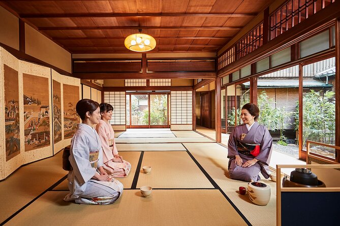 Traditional Tea Ceremony Wearing a Kimono in Kyoto MAIKOYA - Key Points
