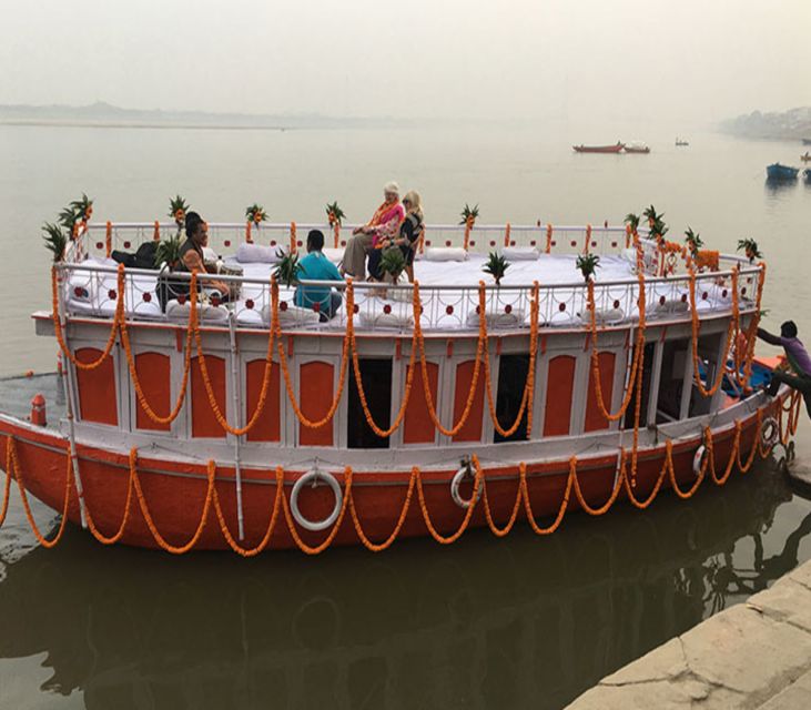 Varanasi: Maharaja Boat Ride and Dinner - Just The Basics