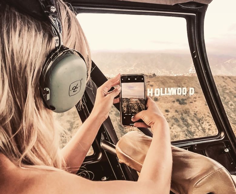 10-Minute Hollywood Sign Helicopter Tour - Key Points