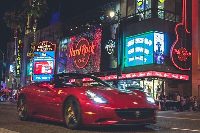 1-Hour Private Ferrari Driving Tour: Hollywood to Beverly Hills - Tour Details