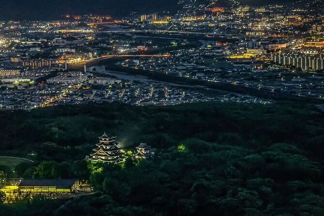 [12 Min]City Lights Helicopter Tour : Kyoto Night View - Tour Highlights
