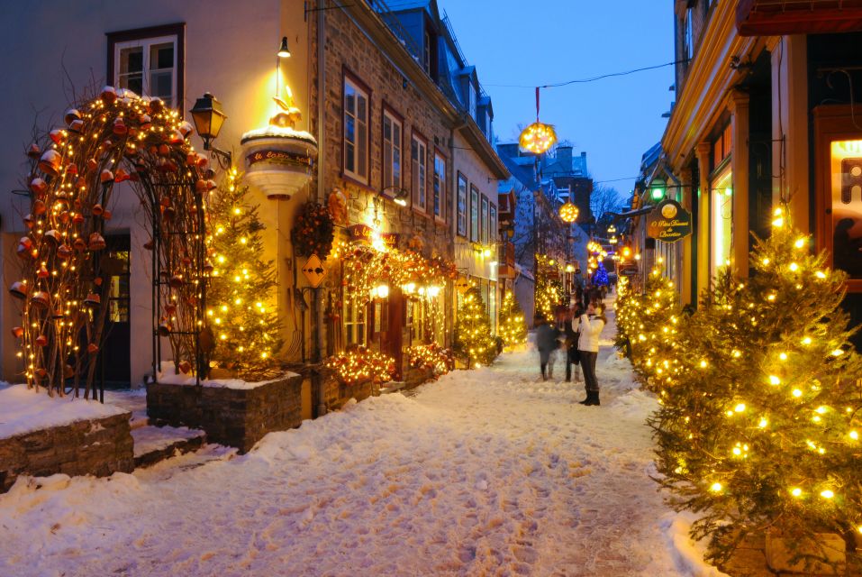 2-Hour Christmas Magic Tour in Old Quebec - Tour Duration and Cancellation Policy