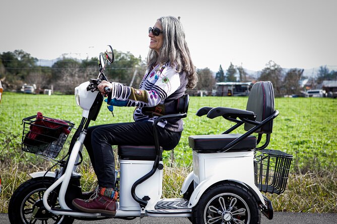 3-Hour Guided Wine Country Tour in Sonoma on Electric Trike - Booking Information