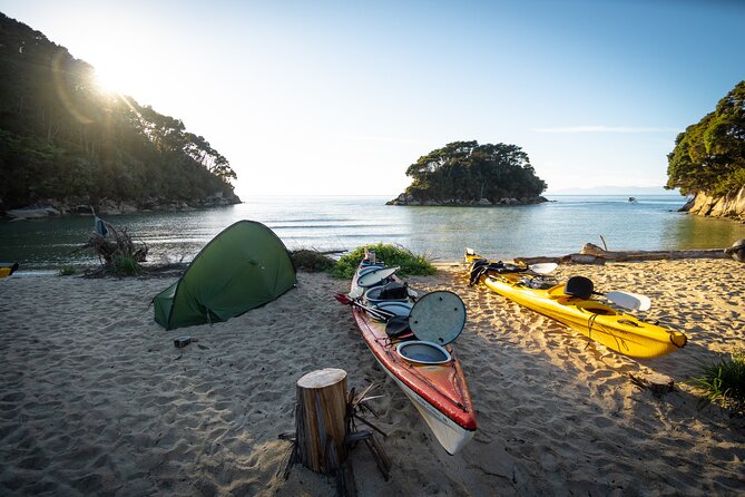 Abel Tasman National Park 2-Day Kayak Rental With Camping Pass  – Marahau