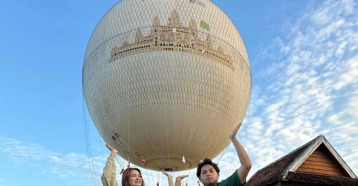Angkor Balloon Sunrise or Sunset Ride and Pick Up/Drop off - Experience Details