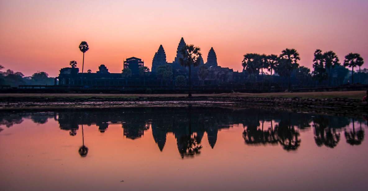 Angkor Wat: Highlights and Sunrise Guided Tour - Tour Duration and Pickup Details