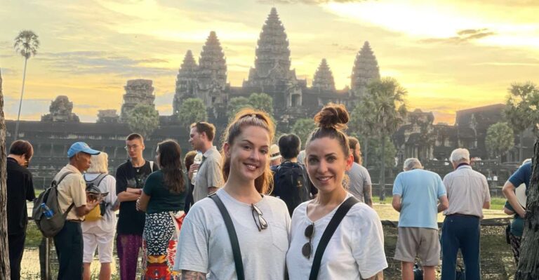 Angkor Wat Sunrise, Angkor Thom, Bayon, Ta Prohm Share Tour