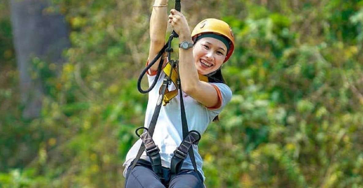 Angkor Zipline Eco-Adventure Canopy Tour & Pick up Drop off