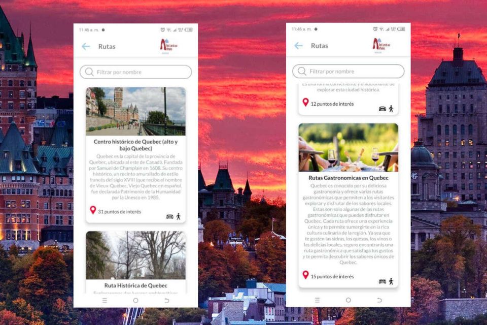 APP Self-Guided Routes Quebec With Multi-Language Audioguide - Activity Details and Benefits