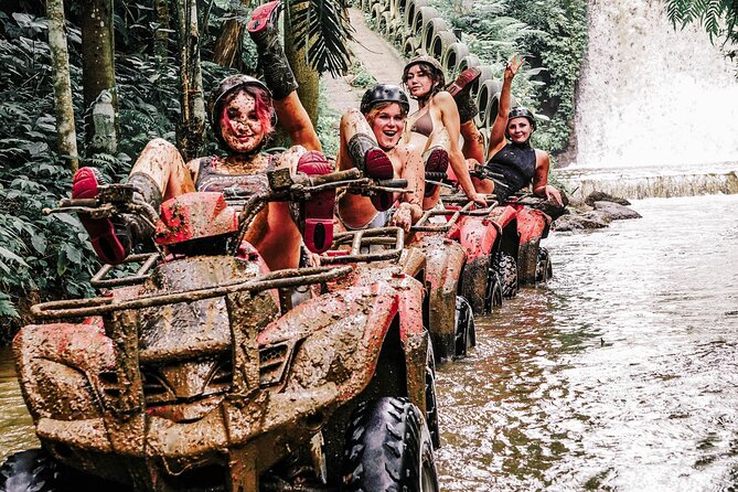 ATV Quad Bike Bali With Waterfall Gorilla Cave and Lunch