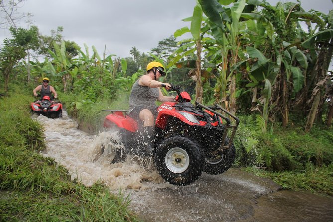 Bali Adventure Tour : ATV Quad Ride and Water Rafting