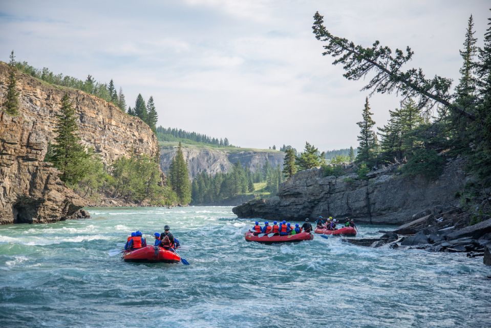 Banff: Horseshoe Canyon Whitewater Rafting Tour - Activity Details