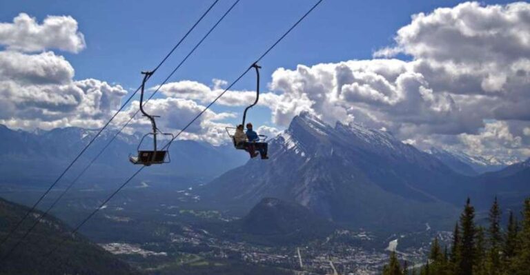 Banff: Sightseeing Chairlift Ride High Above Banff