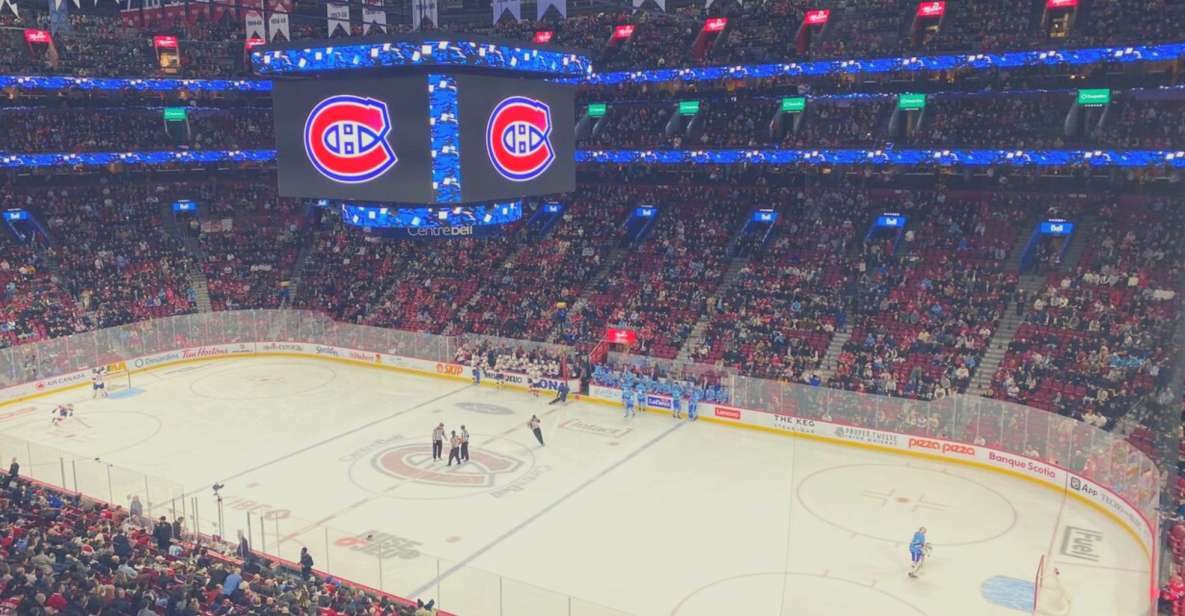 Bell Centre: Montreal Canadiens Ice Hockey Game Ticket - Ticket Details
