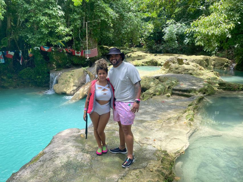 Blue Hole and Secret Falls With Private Transportation