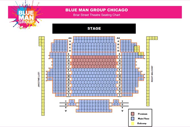 Blue Man Group at the Briar Street Theater in Chicago - Booking Information