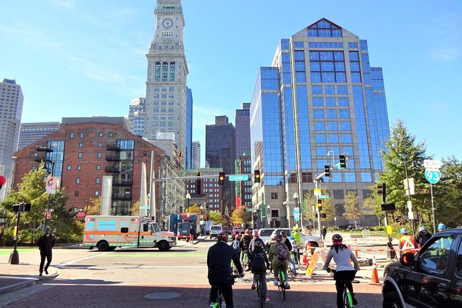 Boston Bike Tour With Guide, Including North End, Copley Sq. - Tour Itinerary Highlights
