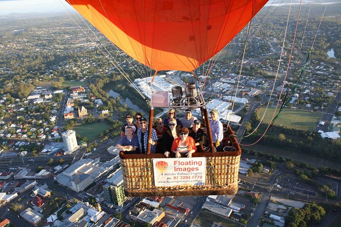 Brisbanes Closest Hot Air Balloon Flights - City & Country Views - 1 Hr Flight! - Inclusions and Experiences